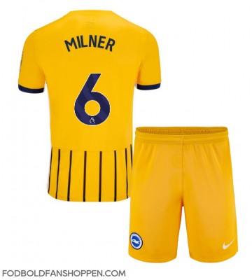 Brighton James Milner #6 Udebanetrøje Børn 2024-25 Kortærmet (+ Korte bukser)